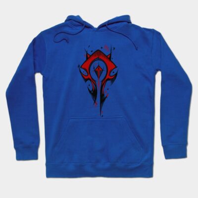 Horde Deconstructed Symbol Hoodie Official World of Warcraft Merch Store