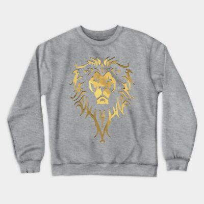 Lion Of Stormwind Crewneck Sweatshirt Official World of Warcraft Merch Store