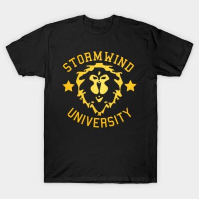 Stormwind University World Of Warcraft Tee T-Shirt Official World of Warcraft Merch Store