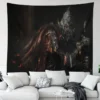 6 Sizes D Dark Souls Pattern Tapestry Wall Art Living Room Bedroom Game Room Man Cave 12 - World of Warcraft Merch