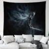 6 Sizes D Dark Souls Pattern Tapestry Wall Art Living Room Bedroom Game Room Man Cave 15 - World of Warcraft Merch