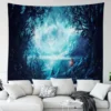 6 Sizes D Dark Souls Pattern Tapestry Wall Art Living Room Bedroom Game Room Man Cave 20 - World of Warcraft Merch