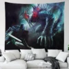 6 Sizes D Dark Souls Pattern Tapestry Wall Art Living Room Bedroom Game Room Man Cave 7 - World of Warcraft Merch