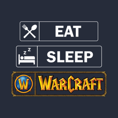 Eat Sleep Warcraft Hoodie Official World of Warcraft Merch Store