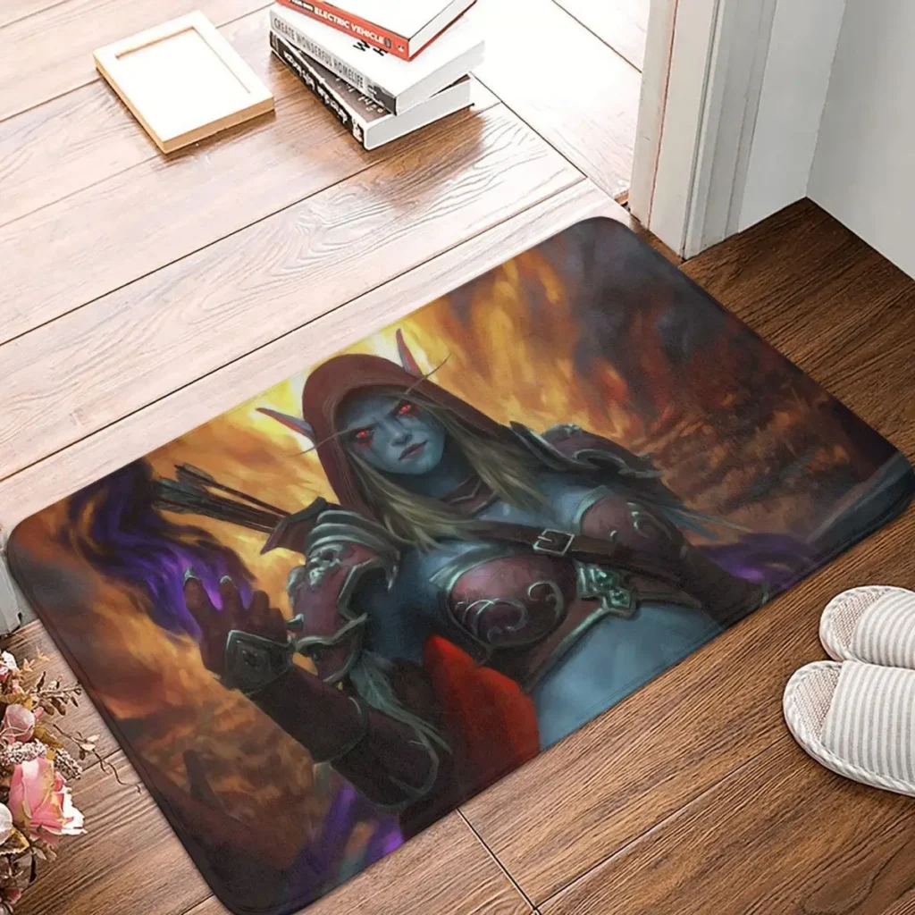 Bath Mat World Of Warcraft Doormat Kitchen Carpet Entrance Door Rug Home Decor - World of Warcraft Merch