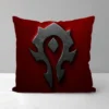 Double sided Printing Cushion Cover 45 45 World of Warcraft Pillows Decor Home Short Plush Sofa 12 - World of Warcraft Merch