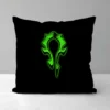 Double sided Printing Cushion Cover 45 45 World of Warcraft Pillows Decor Home Short Plush Sofa 14 - World of Warcraft Merch