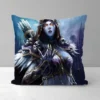 Double sided Printing Cushion Cover 45 45 World of Warcraft Pillows Decor Home Short Plush Sofa 20 - World of Warcraft Merch