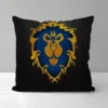 Double sided Printing Cushion Cover 45 45 World of Warcraft Pillows Decor Home Short Plush Sofa 21 - World of Warcraft Merch