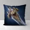 Double sided Printing Cushion Cover 45 45 World of Warcraft Pillows Decor Home Short Plush Sofa 7 - World of Warcraft Merch