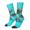 Funny Crazy compression Sock for Men Resto Shaman Totem Hip Hop Vintage World of Warcraft WOW - World of Warcraft Merch