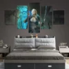 Jaina Proudmoore World of Warcraft Game Poster Fantasy Girl Picture Oil Painting Canvas Art Warcraft Poster - World of Warcraft Merch