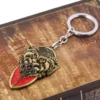 New Design 3D WOW World of Warcraft Brelok Weapon Model Keyring Cosplay Souvenirs Gift Leo Lion 4 - World of Warcraft Merch