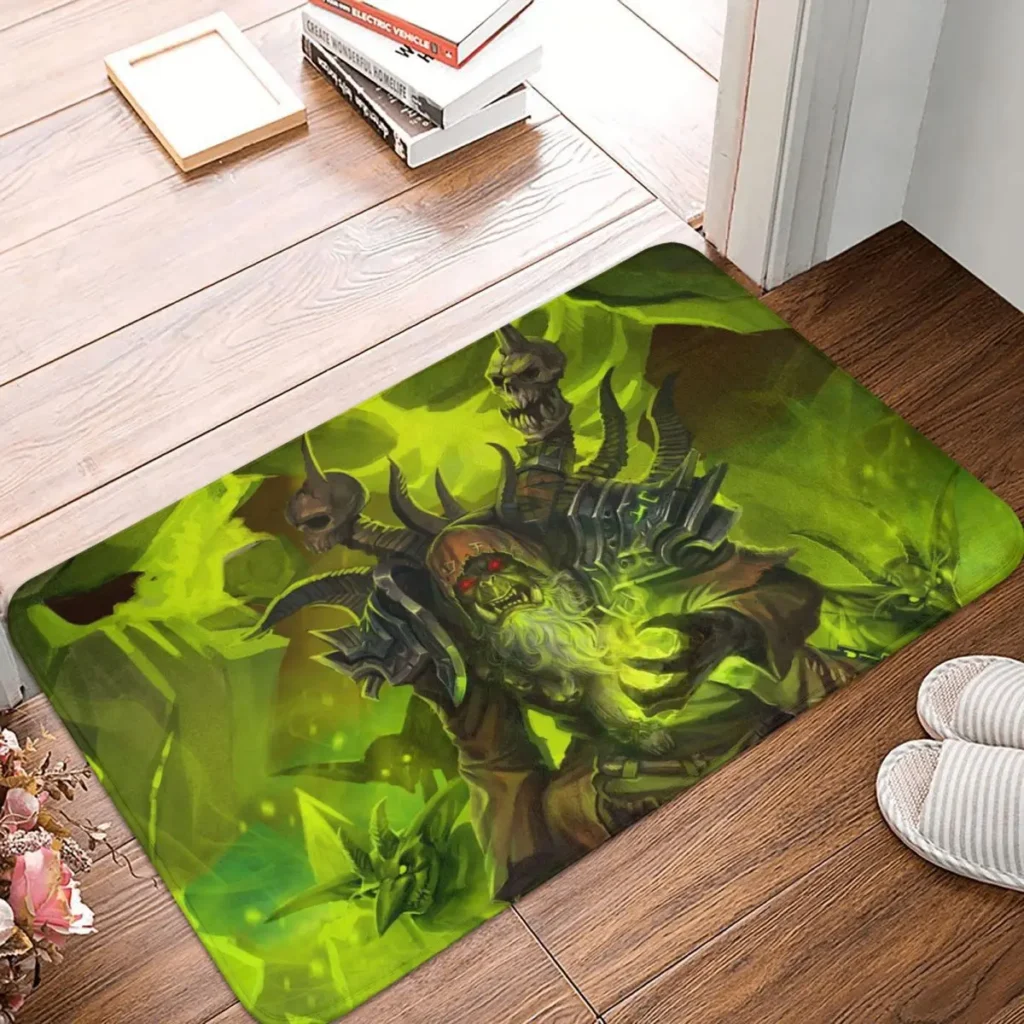 Non slip Doormat World Of Warcraft Living Room Bedroom Mat Welcome Carpet Home Pattern Decor - World of Warcraft Merch