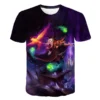 T shirt imprim en 3D World of Warcraft pour hommes et femmes T shirt col rond 12 - World of Warcraft Merch