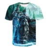 T shirt imprim en 3D World of Warcraft pour hommes et femmes T shirt col rond 5 - World of Warcraft Merch