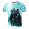 T shirt imprim en 3D World of Warcraft pour hommes et femmes T shirt col rond 9 - World of Warcraft Merch