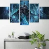 The Lich King world of Warcraft Game Theme oil painting canvas wall art poster and print - World of Warcraft Merch