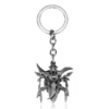 WOW World of Warcraft Frostmourne Keyring Keychain High Quality Game HearthStone Key Chain Sword Hammer Axe 5 - World of Warcraft Merch