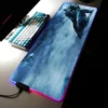 World Of Warcraft Large RGB Mouse Pad Gaming Mousepad LED Mouse Mat Gamer Mousepads Desk Pads 3 - World of Warcraft Merch