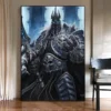 World of Warcraft Arthas Menethil Popular Creativity Artwork Posters and Canvas Painting Art Picture Game Room 18 - World of Warcraft Merch