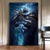 World of Warcraft Arthas Menethil Popular Creativity Artwork Posters and Canvas Painting Art Picture Game Room 2 - World of Warcraft Merch