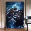 World of Warcraft Arthas Menethil Popular Creativity Artwork Posters and Canvas Painting Art Picture Game Room 22 - World of Warcraft Merch