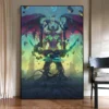 World of Warcraft Demon Hunter Popular Creativity Artwork Posters and Canvas Painting Wall Art Picture Game 8 - World of Warcraft Merch