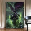 World of Warcraft Demon Hunter Popular Creativity Artwork Posters and Canvas Painting Wall Art Picture Game 9 - World of Warcraft Merch