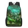 World of Warcraft Game 3D Printed Girls Boys Children School Bags Daily Backpack Student School Book 2 - World of Warcraft Merch