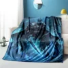 World of Warcraft Pattern oversized manta sofa bed cover soft and hairy blanket plaid Soft Warm 1 - World of Warcraft Merch