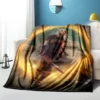 World of Warcraft Pattern oversized manta sofa bed cover soft and hairy blanket plaid Soft Warm 25 - World of Warcraft Merch