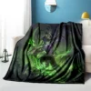 World of Warcraft Pattern oversized manta sofa bed cover soft and hairy blanket plaid Soft Warm 28 - World of Warcraft Merch