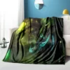 World of Warcraft Pattern oversized manta sofa bed cover soft and hairy blanket plaid Soft Warm 30 - World of Warcraft Merch