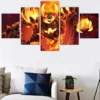 World of Warcraft Ragnaros Fire Art Canvas Paintings poster print Warcraft Games Art Wall for living - World of Warcraft Merch