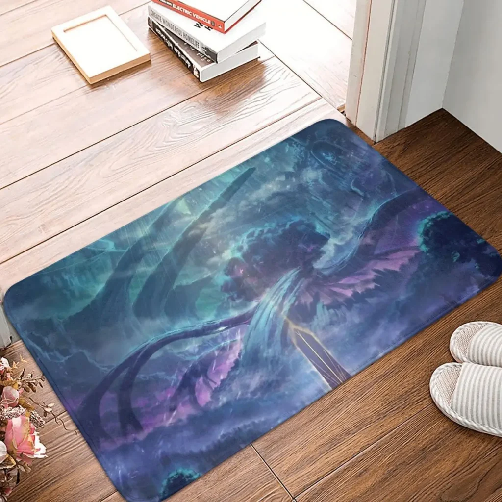 World of Warcraft Role Playing Game Bath Mat Sky Doormat Living Room Carpet Entrance Door Rug - World of Warcraft Merch