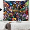 World of Warcraft Tapestry Animated Game Poster A World of Magic Adventure Bedroom Wall Tapestry Character 13 - World of Warcraft Merch