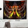 World of Warcraft Tapestry Animated Game Poster A World of Magic Adventure Bedroom Wall Tapestry Character 19 - World of Warcraft Merch