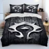 World of Warcraft WOW Game Gamer Comforter Bedding Set Duvet Cover Bed Set Quilt Cover Pillowcase 14 - World of Warcraft Merch