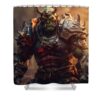 fierce orc warrior in battle epic 4k art fantasy canvas artwork eyvindur karlsson - World of Warcraft Merch