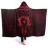 world of warcraft hooed blankets wow horde wearable blanket hoodie 6 - World of Warcraft Merch