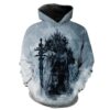 world of warcraft lich king arthas hoodies pullover grey hoodie - World of Warcraft Merch